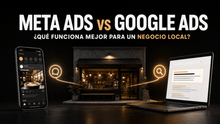 Meta Ads o Google Ads: ¿qué funciona mejor para un negocio local?