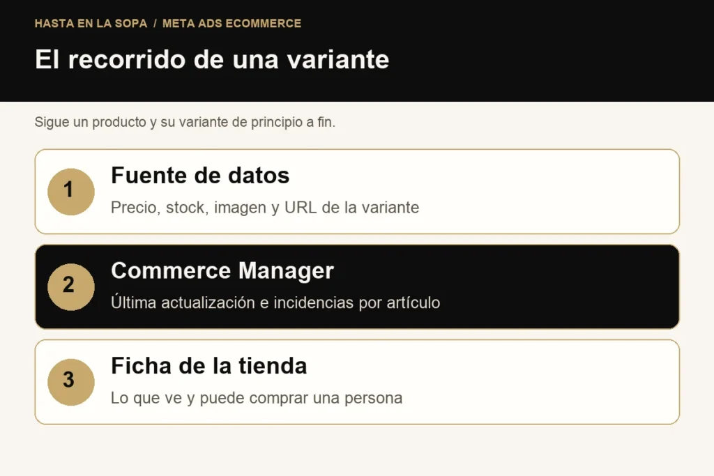Catálogo de Meta Ads para ecommerce: checklist antes de invertir más